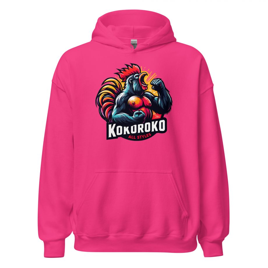 Sudadera con capucha Hot Pink
